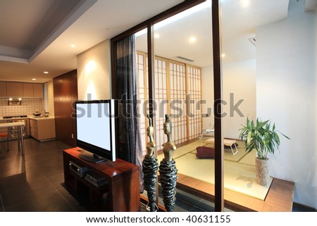 Warm, simple, comfortable, modern house