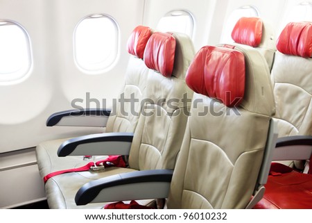seat in airplane