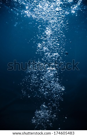 BUBBLING WATER BACKGROUND