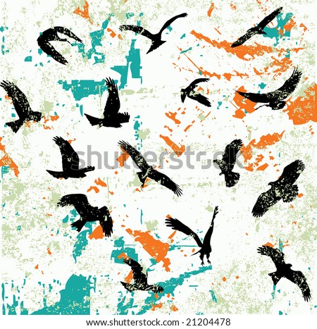 bird silhouette tattoo. ird silhouettes abstract