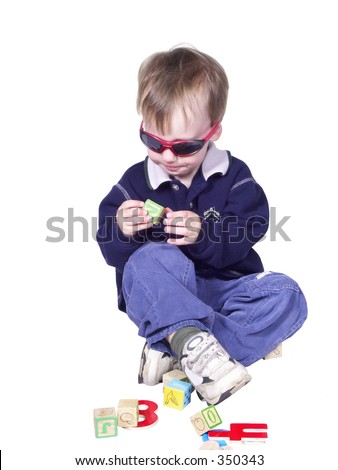 cool dude playing