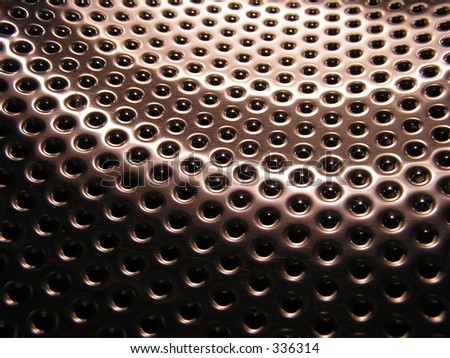 Metallic holes
