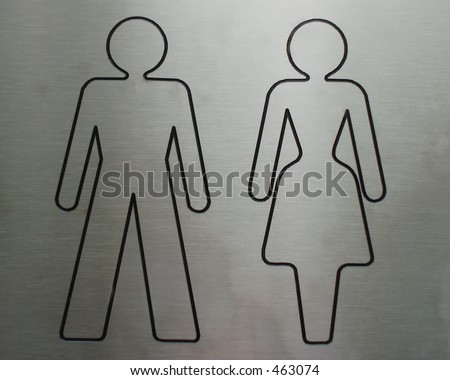 Male And Female Toilet Symbols