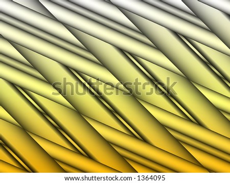 Abstract pattern with round lines in soft yellow  shades