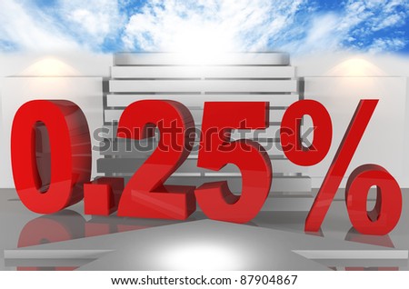 Interest rates Zero point  twenty-five percent