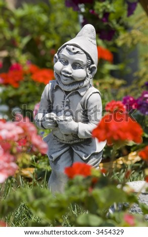 Gnome With Flowers