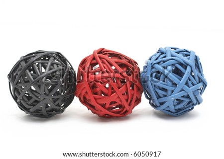 wicker balls