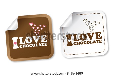 Chocolate Stickers