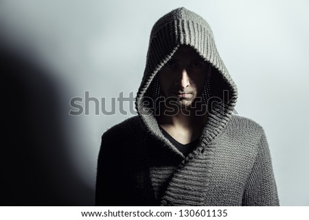 hooded boy