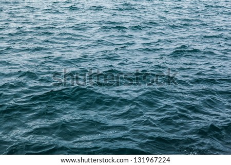 Detail of ocean making an abstract texture, real image in high resolution.