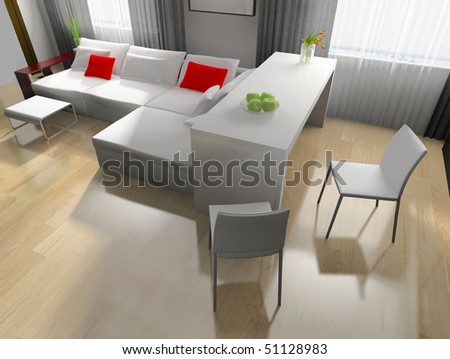 Samantha's Dorm. Stock-photo-modern-kitchen-interior-in-house-d-image-51128983