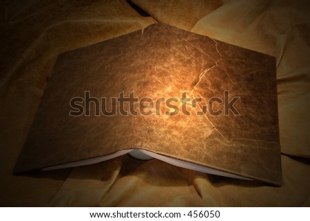 leather book