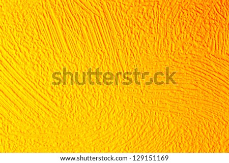 Yellow wallpaper. Empty abstract texture background.