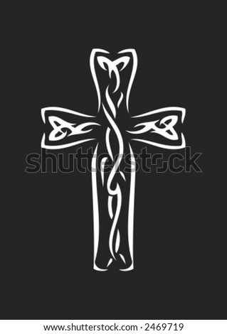 Tribal Cross Background