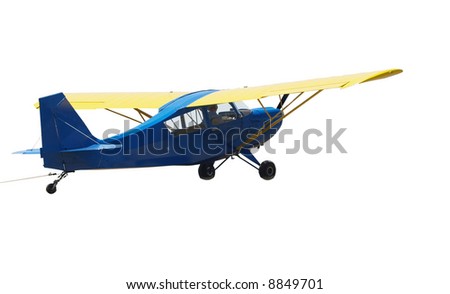 Tiger Cub Glider Tow Plane with tow rope