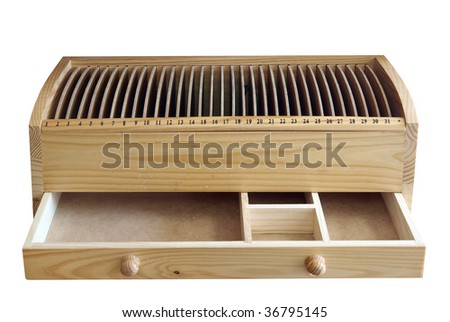 wooden cd rack