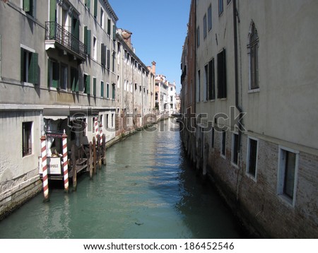 venice italy canal historical place for turist
