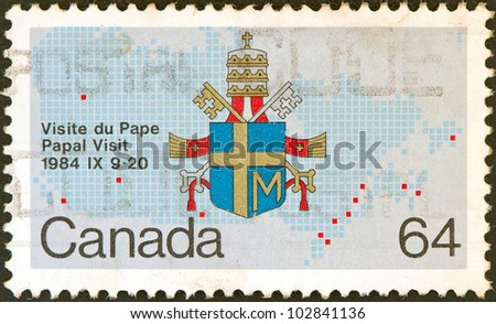 CANADA - CIRCA 1984: A stamp printed in Canada from the 