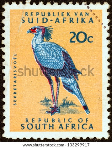 SOUTH AFRICA - CIRCA 1961: A stamp printed in South Africa from the \