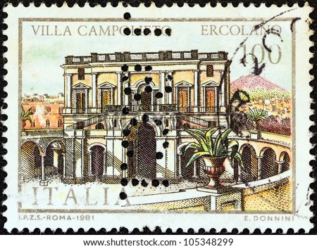 ITALY - CIRCA 1981: A stamp printed in Italy from the \