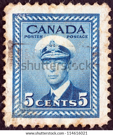 CANADA - CIRCA 1942: A stamp printed in Canada from the 