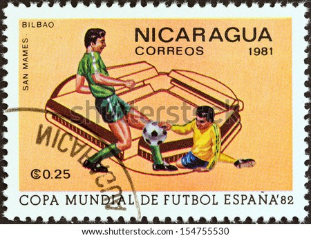 NICARAGUA - CIRCA 1981: A stamp printed in Nicaragua from the \