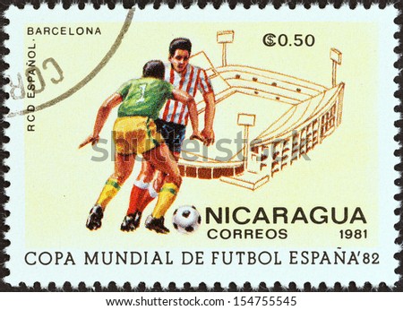 NICARAGUA - CIRCA 1981: A stamp printed in Nicaragua from the \