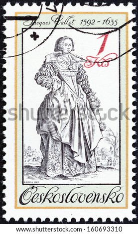 CZECHOSLOVAKIA - CIRCA 1983: A stamp printed in Czechoslovakia from the \