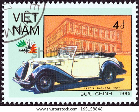 VIETNAM - CIRCA 1985: A stamp printed in North Vietnam from the \