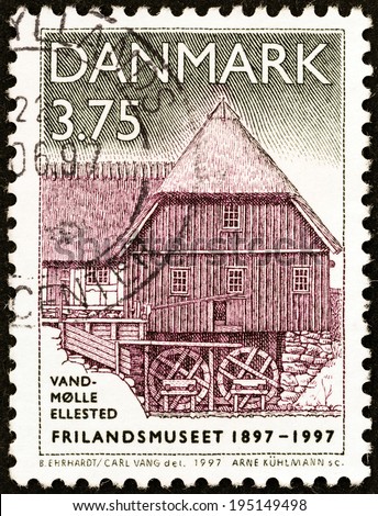 DENMARK - CIRCA 1997: A stamp printed in Denmark from the \