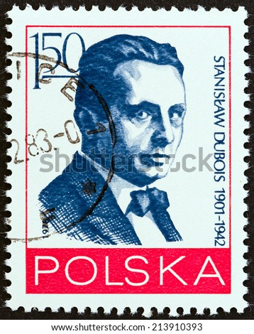 POLAND - CIRCA 1978: A stamp printed in Poland from the \