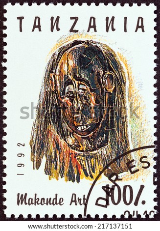 TANZANIA - CIRCA 1992: A stamp printed in Tanzania from the \