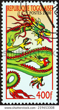 TOGO - CIRCA 2000: A stamp printed in Togo from the \
