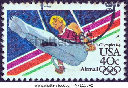 USA - CIRCA 1983: A stamp printed in USA from the \