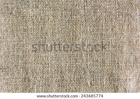 A background texture of burlap cloth