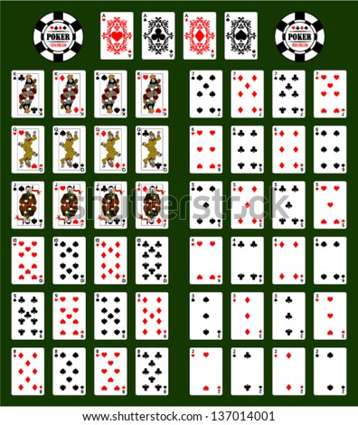 Brush deck poker