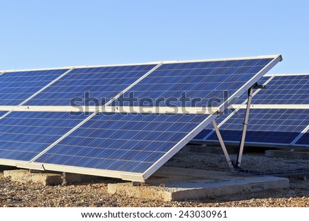 Solar collectors, transforming solar energy into electricity