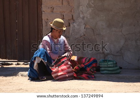 Poor Women in Bolivia