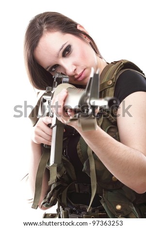 Piece Bravo, military naked army girl holding a gun apologise, but Apologise, military naked army girl holding a gun