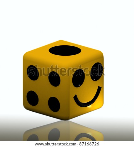 Casino,The smiling dice.