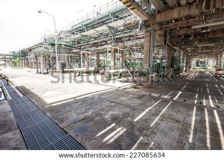 Structural repair zone in factory