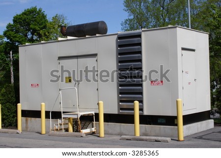 Emergency backup generator