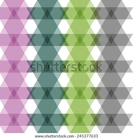 Abstract geometric colored triangles seamless pattern background