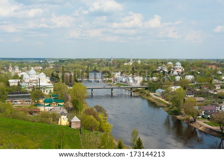View of russian city Torzhok