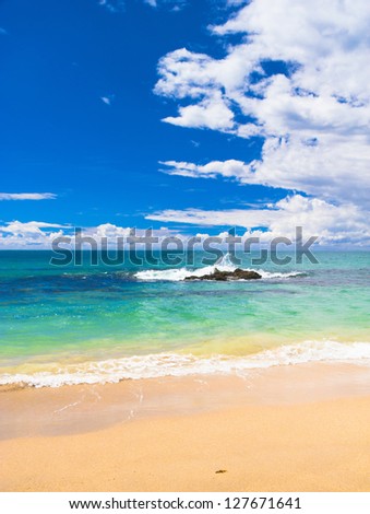 Serene Waters White Sand