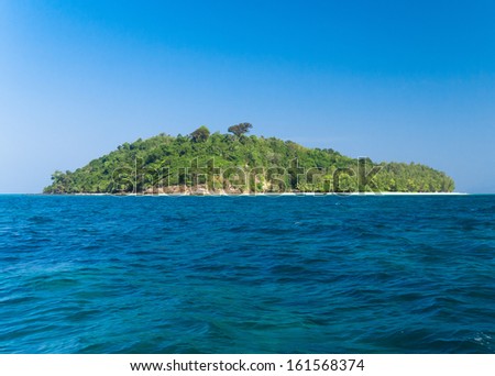 Desert Island Idyllic Lagoon