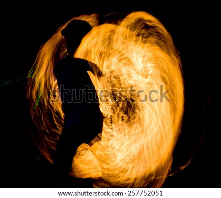 Gasoline Dance Human Torch