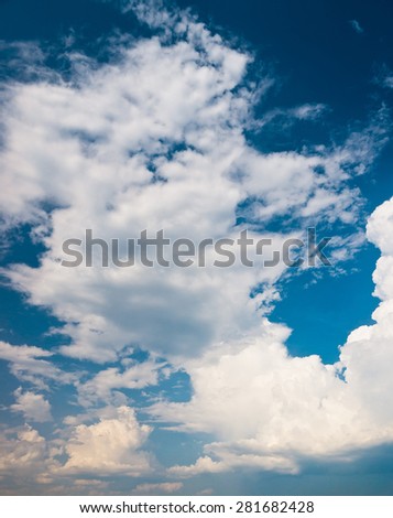 Spectacular Cloudscape Divine Blue