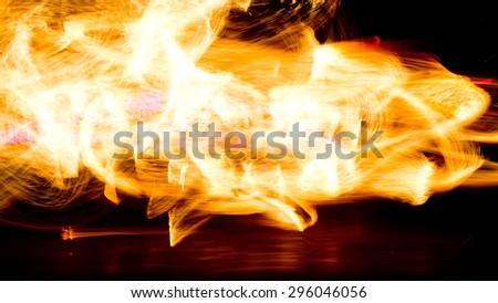 Burning Man Human Torch