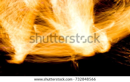 Night Performance Burning Man